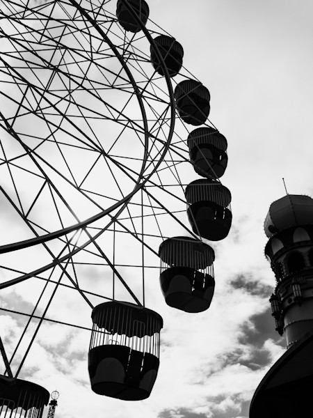Amusement Park, Ferris Wheel, Fun